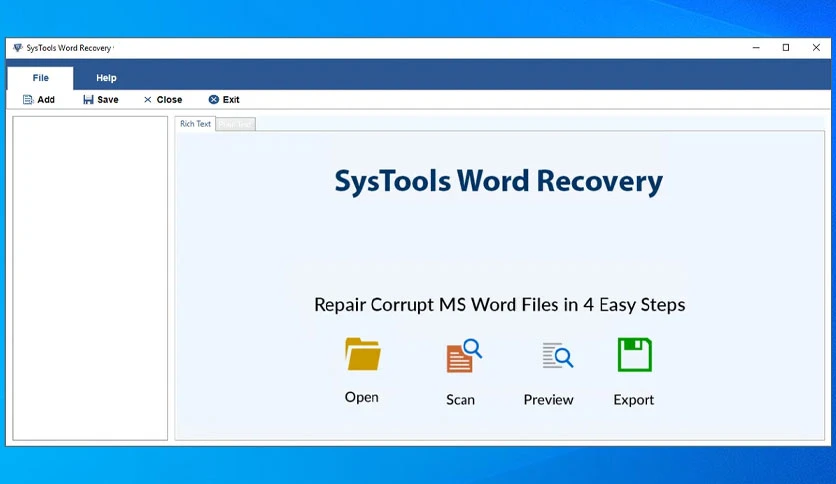 SysTools Word Recovery Crack