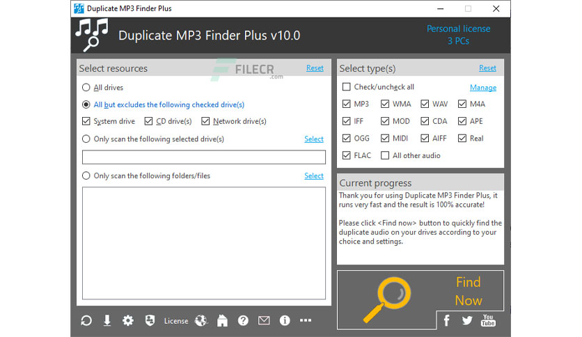 TriSun Duplicate MP3 Finder Plus Crack