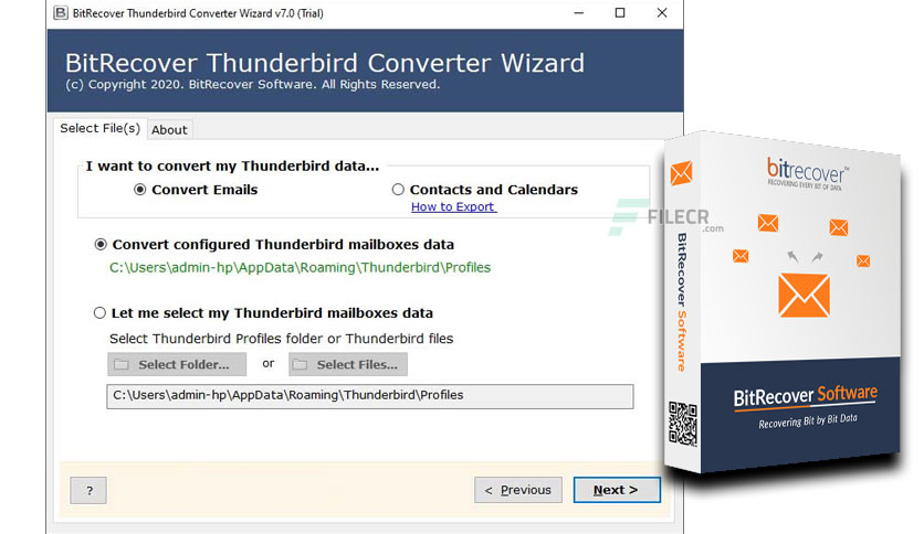 BitRecover Thunderbird Converter Wizard Crack