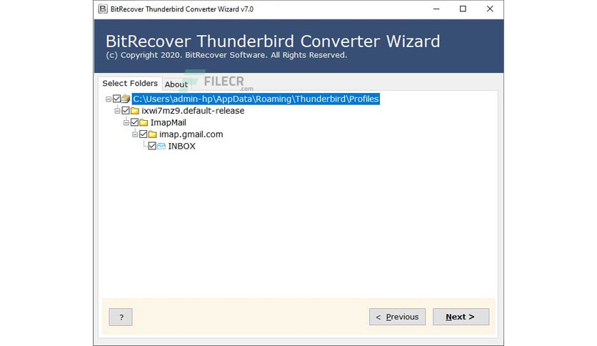 BitRecover Thunderbird Converter Wizard Crack